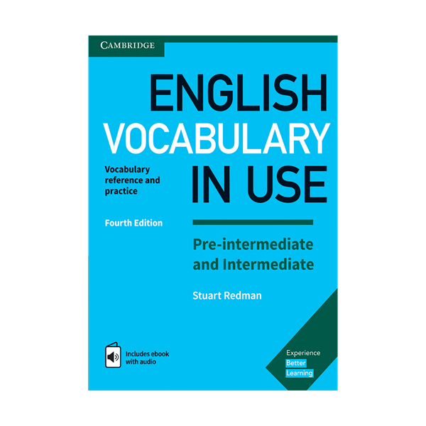 خرید کتاب Vocabulary in Use English 4th Pre-Intermediate & Intermediate + CD